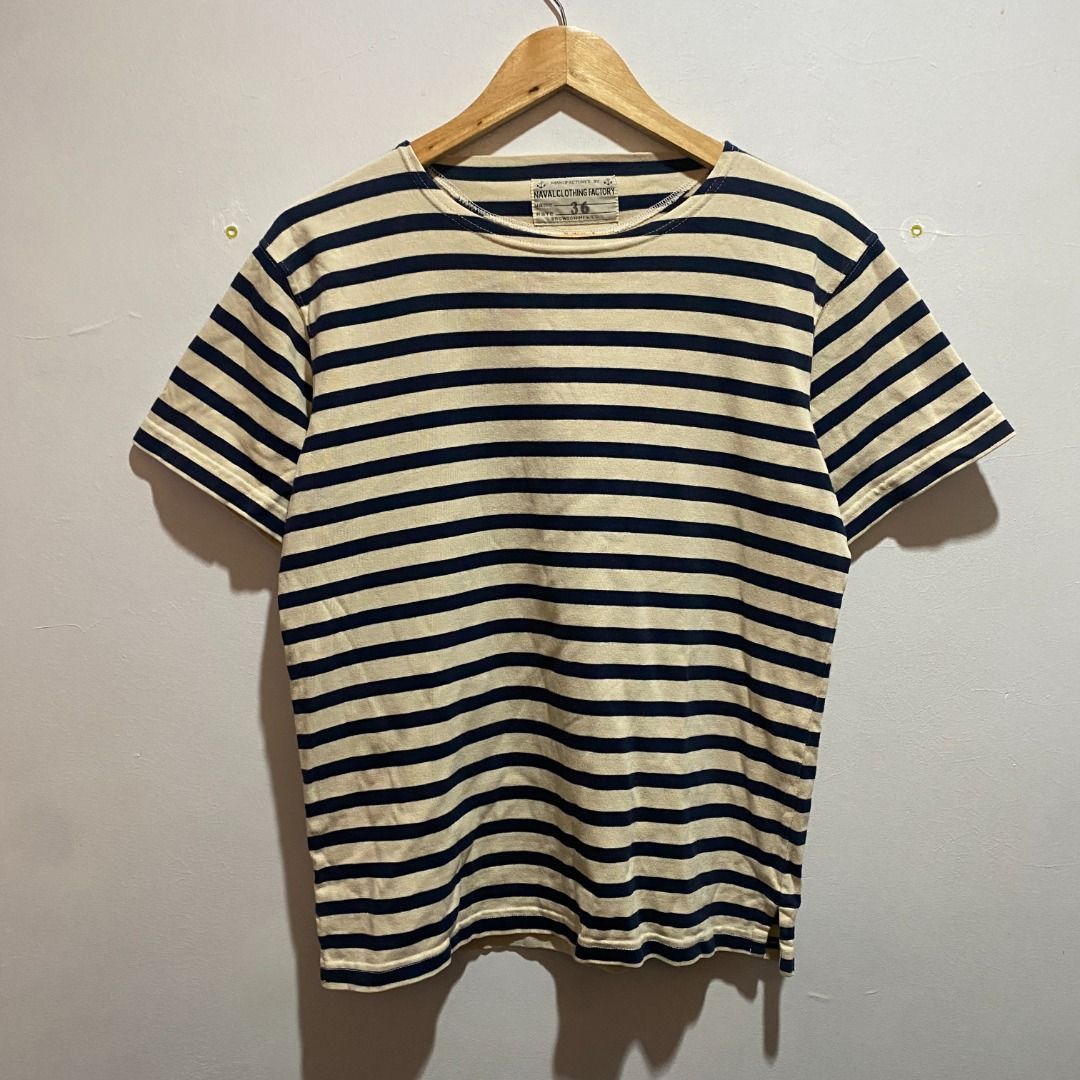 Bronson Mfg. Co. Breton Stripe Tee XS/S (Category: Tshirts & Polo Shirts ) located in Antipolo. Submitted by bentakahitanoano (Listing ID 1465469661, Image 2). Description: Bronson Mfg. Co. Breton Stripe T-Shirt – Size 36 (Fits XS/S) Still in good condition. Classic French-inspired Breton stripe tee made from soft, durable cotton. Perfect balance of heritage workwear and everyday style. Color may vary due to lighting (warm light used in backgroun