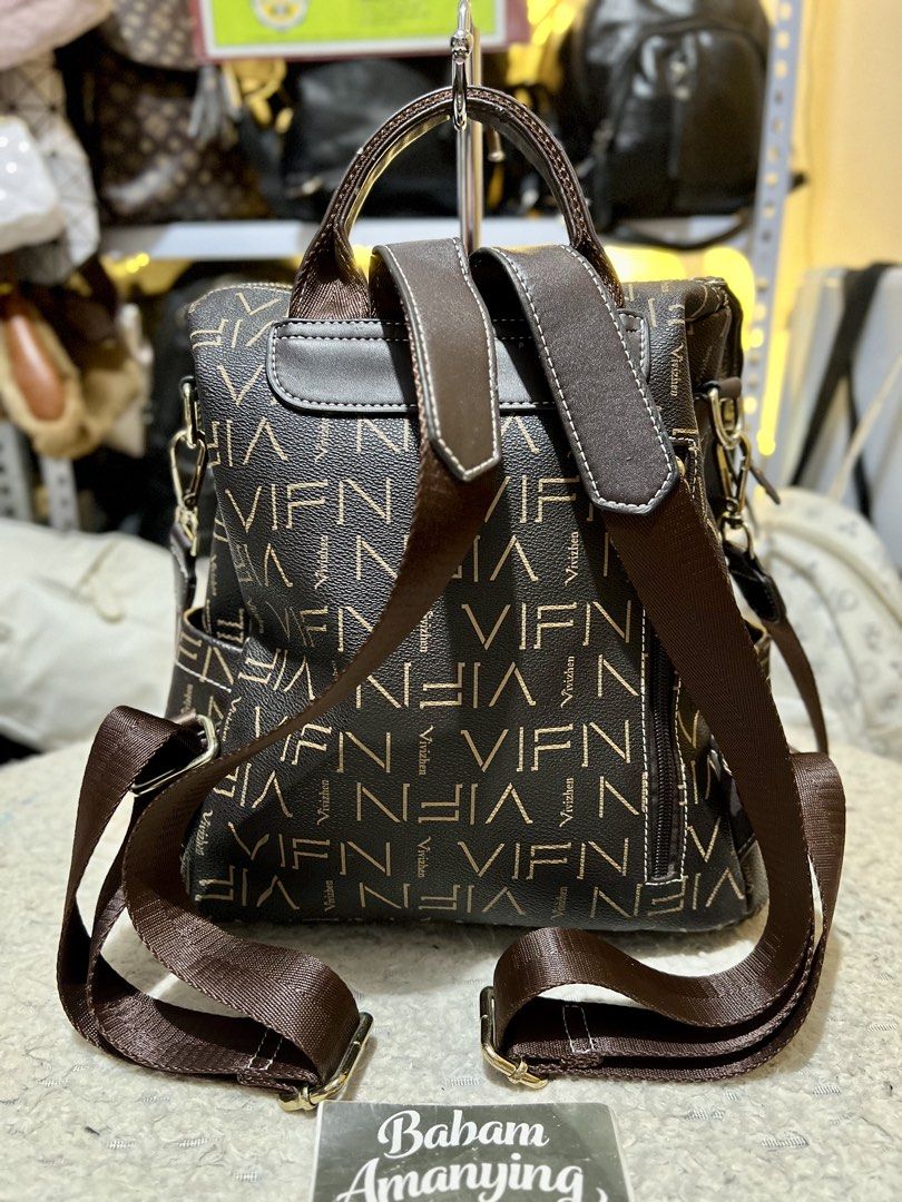 Brown Printed TWO WAY Backpack Medium to Lrge (Category: Backpacks) located in Rizal. Submitted by babamamanyingonlineshop (Listing ID 1465539434, Image 3). Description: .