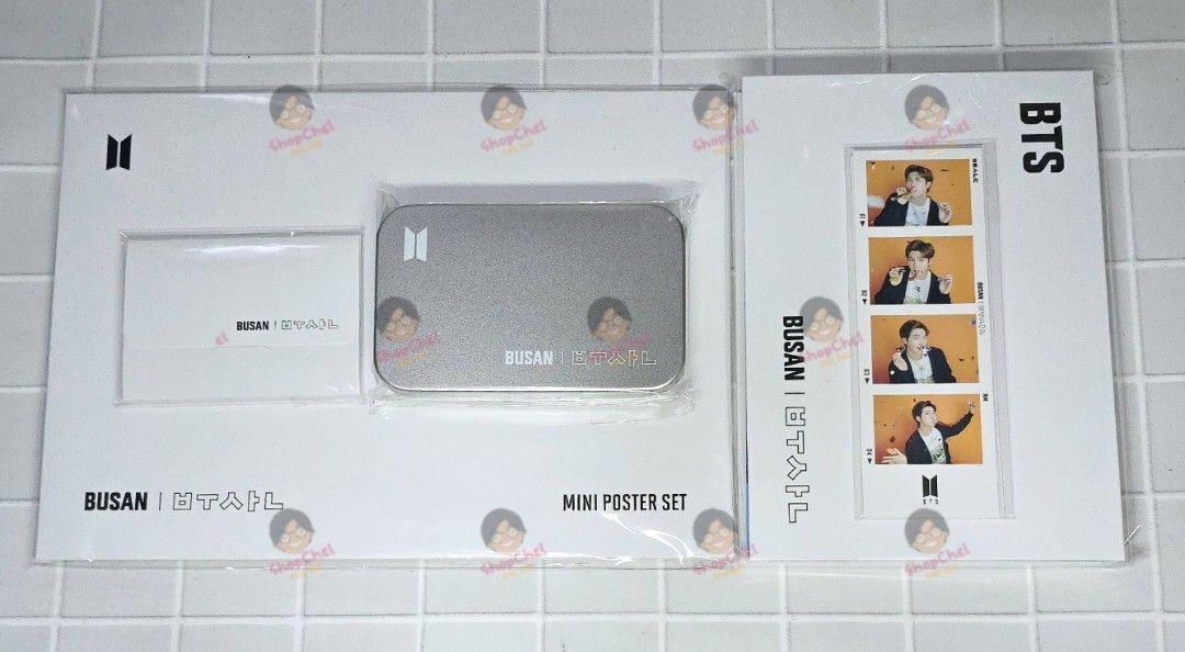 BTS Yet to Come in Busan MD Set Sealed (Category: K-Wave Merchandise) located in Cainta. Submitted by shopchelonline (Listing ID 1465510313, Image 1). Description: BTS Yet to Come in Busan MD Set Sealed ✅️mini poster, mini poca, 4cut photo, photobook, instant photo set 🛒3,700.00each(all in)+lsf 70%DP - NEW BUYER 50%DP - OLD BUYER RB: 15 DAYS AFTER DP; NETA 💎Pre-order -NO RUSH SHIPPING 💎Korea Pasabuy - NORMAL ETA 💎Colors may vary due to lighti