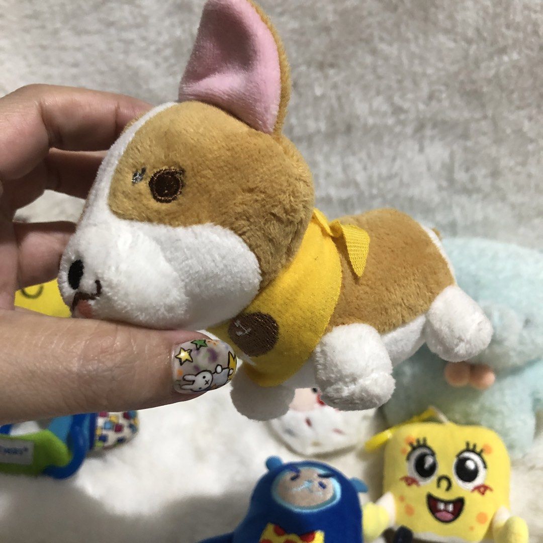 Bundle Take All Soft Toys (Category: Infant Playtime) located in Quezon City. Submitted by kitsune.treasures (Listing ID 1465493483, Image 3). Description: *First to pay policy! *1 day reservation only. Failure to pay on time, auto cancel. 📍Quezon City * MOD: J&T | Lalamove * MOP: GCASH | BPI 📦ON HAND AND READY TO SHIP! CONDITION: WHAT YOU SEE IS WHAT YOU GET. Dimensions: Kindly check the photos for the actual measurements. Please check all the