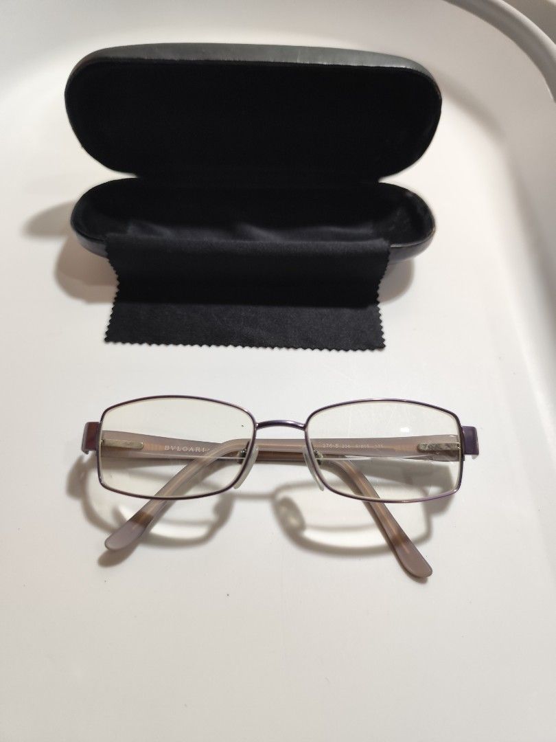 Bvlgari Frame (Category: Sunglasses & Eyewear) located in Cebu City. Submitted by icoolectnsellect (Listing ID 1465515713, Image 1). Description: Issue: Minor scratch, Dirt and RX lens. Bought at Garage Sale. Authenticity not Guaranteed, di ko alam if legit or Fake. Buy @ your own Risk. All EyeGlasses or Sun Glasses ay may Grado or Prescription Glasses. Please be careful para di masira mata nyo, you can change the lens and frame na lng kunin. Sal