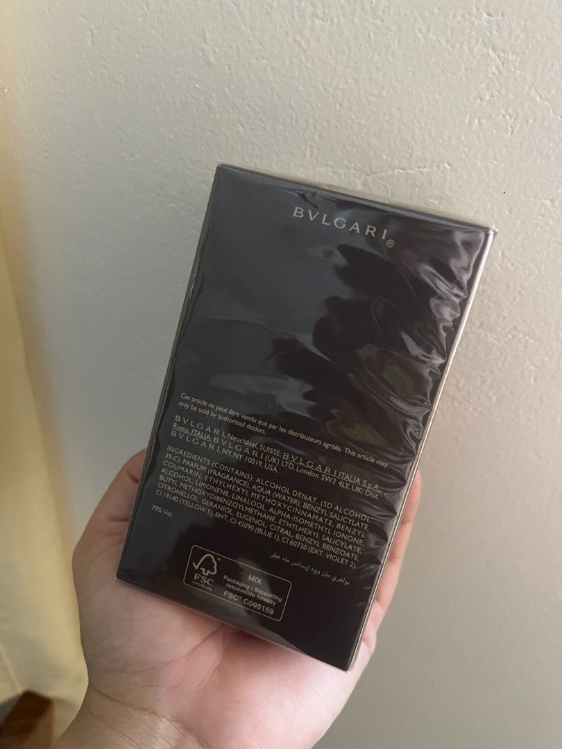 Bvlgari Man: Wood Essence (Category: Fragrance & Deodorants) located in Paranaque City. Submitted by krstnnns_04 (Listing ID 1465414099, Image 2). Description: For Sale: Sealed Bvlgari Man: Wood Essence Bought from Duty Free RFS: this is an extra perfume.