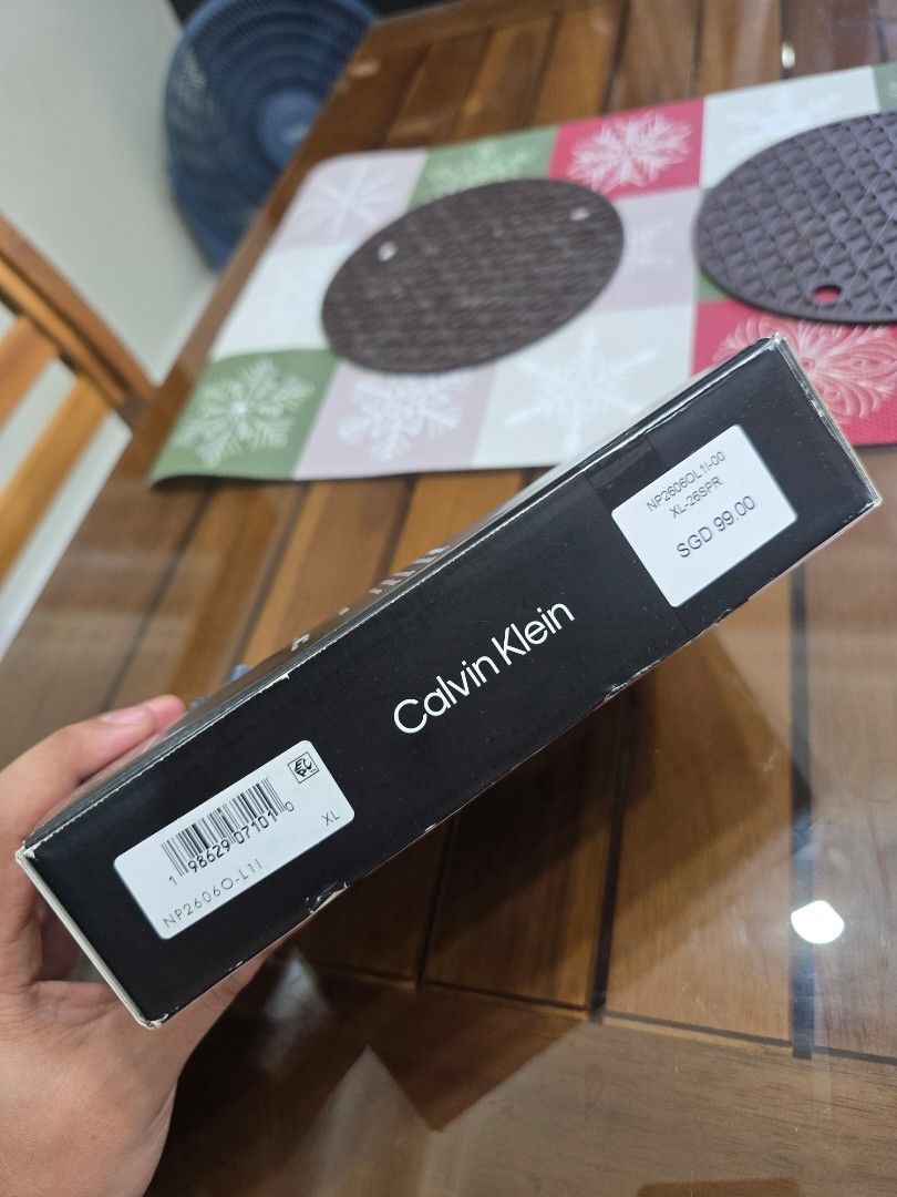 Calvin Klein Microfiber Stretch Hip Brief 3-Pack XL (Category: Underwear) located in Marikina City. Submitted by kjstagramanahan (Listing ID 1465391569, Image 3). Description: AUTHENTIC - ORIGINAL - LEGIT!!! Brand: Calvin Klein Item: Hip Briefs 3-Pack Set Size: XL Condition: BRAND NEW bought in SG last August, 100% unopened box Material: Microfiber stretch (90%+ certified recycled polyester) Features: 4-way stretch, quick-dry, and moisture-wickin