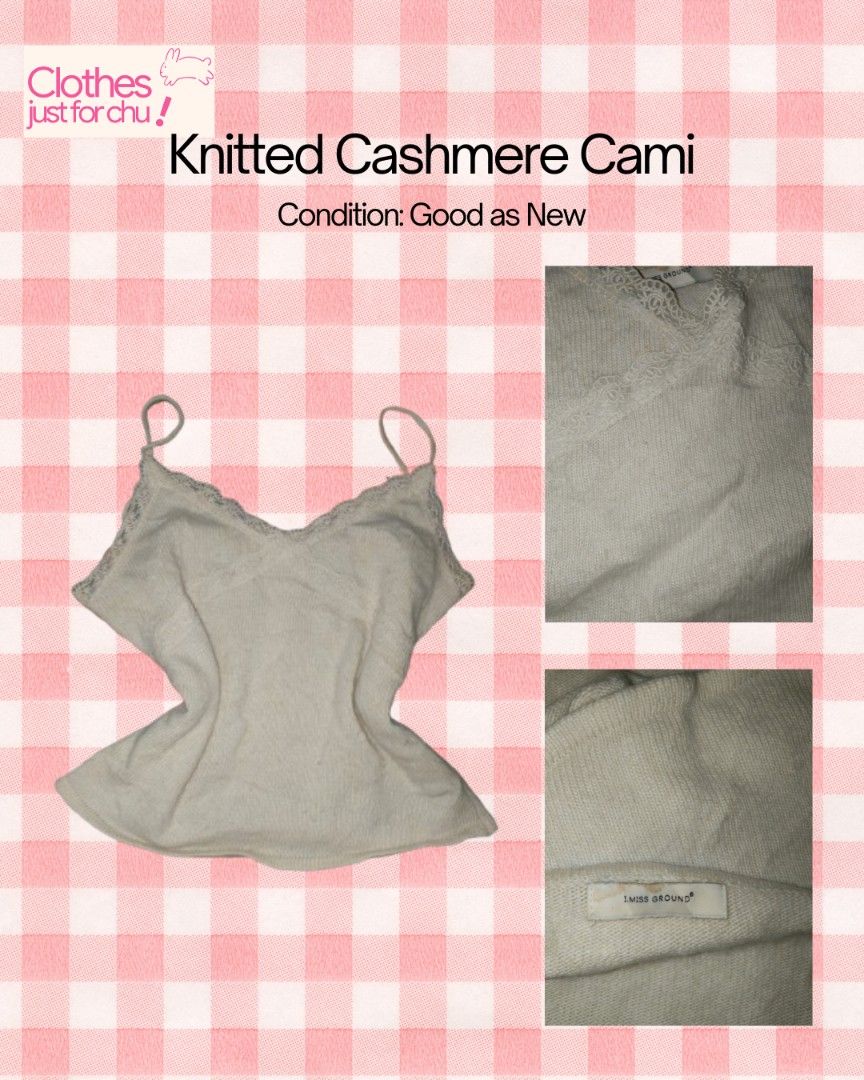 Cami Tops Bundle (Category: Sleeveless) located in Caloocan City. Submitted by clothesforchuu (Listing ID 1465532850, Image 3). Description: - Sale!!! 350 for 3 items - All good as new - cute and versatile for any weather - will be washed before being shipped.