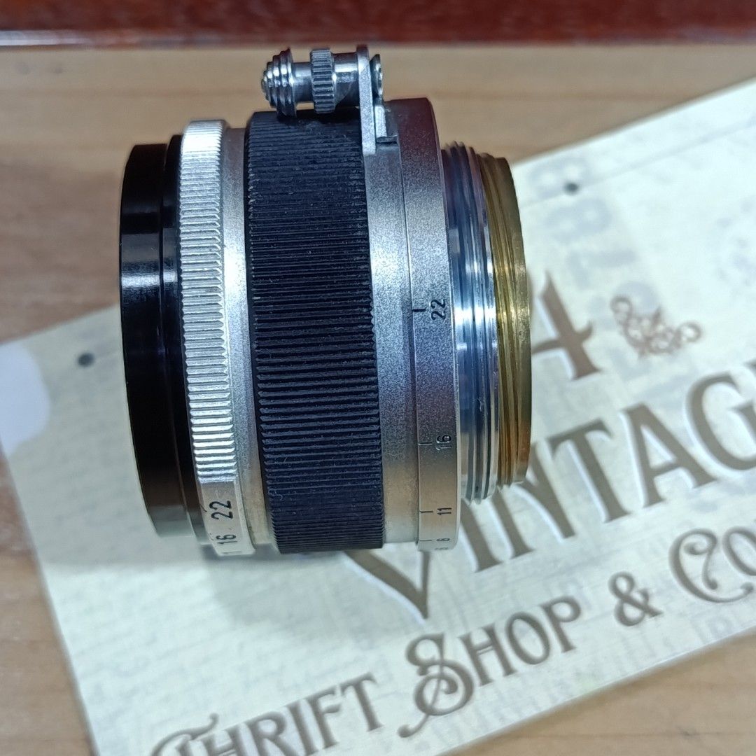 Canon LTM 35mm F2.8 (Category: Lens & Kits) located in Las Pinas. Submitted by 84vintage (Listing ID 1465451202, Image 3). Description: Canon 35mm F2.8 LTM in excellent tested working condition. Smooth Silky Focusing, Clean Glass, Aperture with oil but Tested excellent with nice clicks ( Normal for lenses with NO repairs or Service yet) Body is like new and very Clean with no scratches. Labels are yummy 😋 Get a nice gift for yourself if your sho