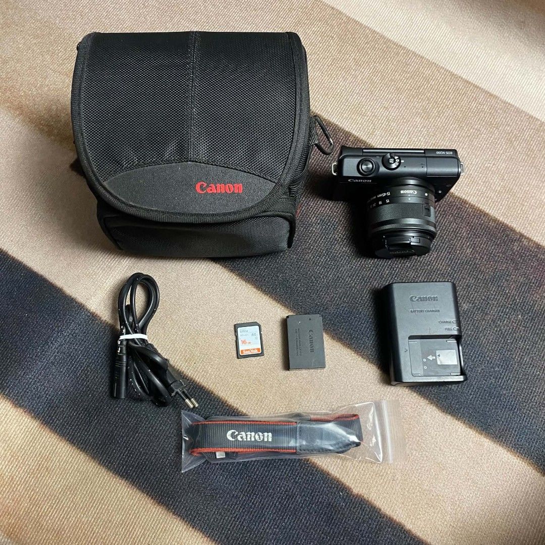 Canon EOS M200 Mirrorless Camera with 15-45mm Lens (Category: Cameras) located in Rodriguez. Submitted by tan_13 (Listing ID 1465488828, Image 1). Description: Canon M200 All working 10/10 functionalities 9.5/10 cosmetics Clean sensor No vignette and dead pixels Rubbers intact Inclusions : Canon M200 15-45mm charger battery strap sd card bag P29,999 only 📍Montalban Rizal Open for meet halfway, Lbc shipping with security deposit to be deduct on s