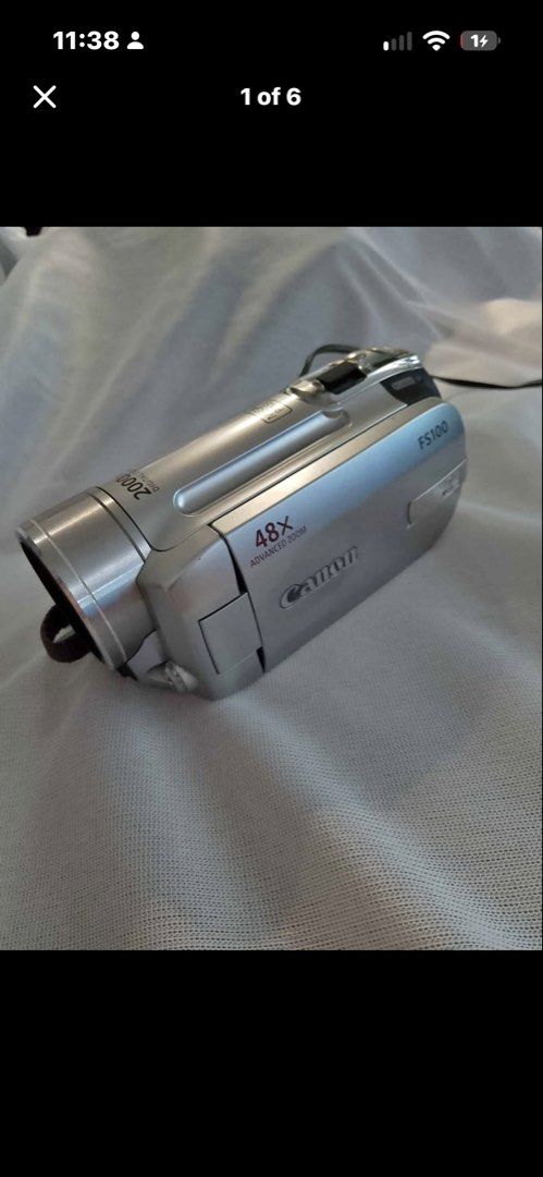 Canon FS100 (Category: Cameras) located in Dumaguete. Submitted by sellie06 (Listing ID 1465544231, Image 1). Description: No issues, dm for surebuyer. No to bogus..
