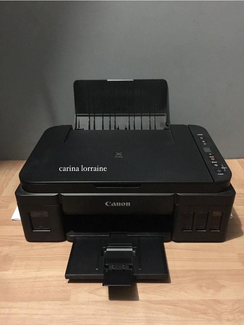 canon g2010 printer (Category: Printers, Scanners & Copiers) located in Manila. Submitted by k.gonzales (Listing ID 1465436859, Image 1). Description: CANON G2010 3in1 Printer ✅ Print ( Short, A4, Long ) ✅ Photocopy ( Short & A4 ) ✅ Scan ( Short & A4 ) ✅ Borderless Printing ✅ Dye Ink ✅ Continuous Ink Can be used to : ✅ Plain Papers ✅ Photopaper ✅ Sticker Paper ✅ Inkjet Paper No issue, Test all you want! ✅ Pick up and/or lalamove. ₱3,000.