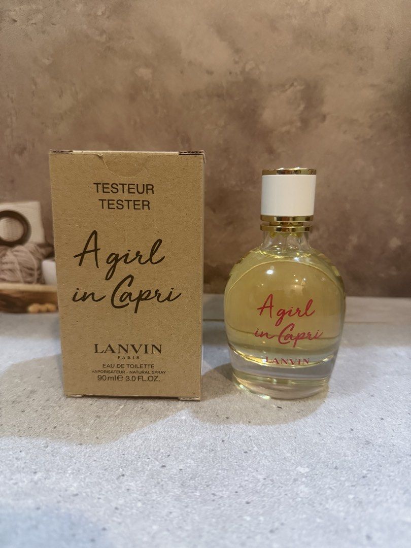 Capri In Love Perfume (Category: Fragrance & Deodorants) located in Paranaque City. Submitted by oommggg (Listing ID 1465561167, Image 1). Description: 100% Original Tester box Perfume is 100% original in tester box. Paranaque area.