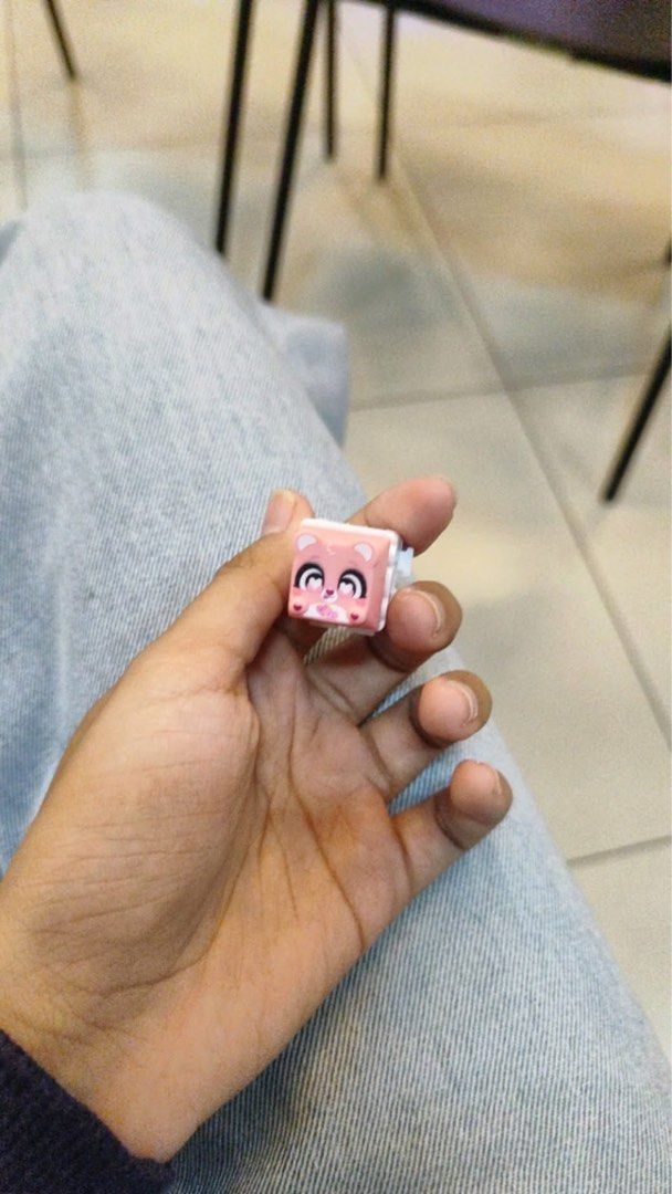 CareBears clickeez (Category: Character Goods) located in Valenzuela. Submitted by clickmom (Listing ID 1465489273, Image 1). Description: - Adorable cartoon bear design with big, expressive eyes - Compatible with standard mechanical keyboard switches - Available in multiple colors: pink, red, blue, and light blue - Perfect for adding personality to your setup - Available as individual pieces or money-saving bundles - Brand new and ready to ship 