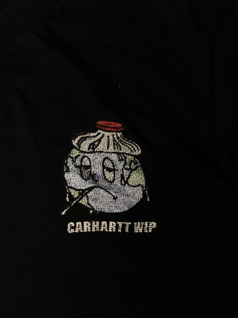 Carhartt Wip Smoking Earth Tee (Category: Tshirts & Polo Shirts ) located in Bago City. Submitted by jg_finds_ (Listing ID 1465391714, Image 3). Description: Size Small on tag Brand new condition Width- 19 inch Length- 26.5 inch.