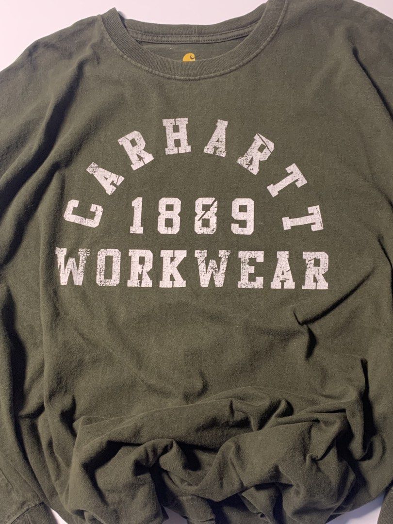 CARHARTT WORKER LONG SLEEVES SWEATER (Category: Coats, Jackets and Outerwear) located in Dinalupihan. Submitted by bigboythrift7 (Listing ID 1465428927, Image 2). Description: CARHARTT LONG SLEEVES SWEATER SIZE : XL DIMES : 24x30 EXCELLENT CONDITION ₱880+SF LOCATION DINALUPIHAN BATAAN.