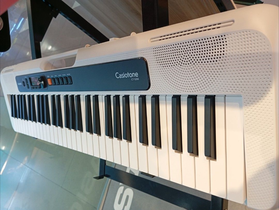 Casio Casiotone CT-S200 Portable Keyboard (Category: Musical Instruments) located in Manila. Submitted by fabianpaolo93 (Listing ID 1465463050, Image 3). Description: - Model: Casio Casiotone CT-S200 - Standard-size keys with easy-to-read LCD screen - Lightweight design featuring a built-in grab handle - Built-in speakers and music rest slot - Features fun Dance Music Mode - Ideal for beginners, practice, and portable playing.