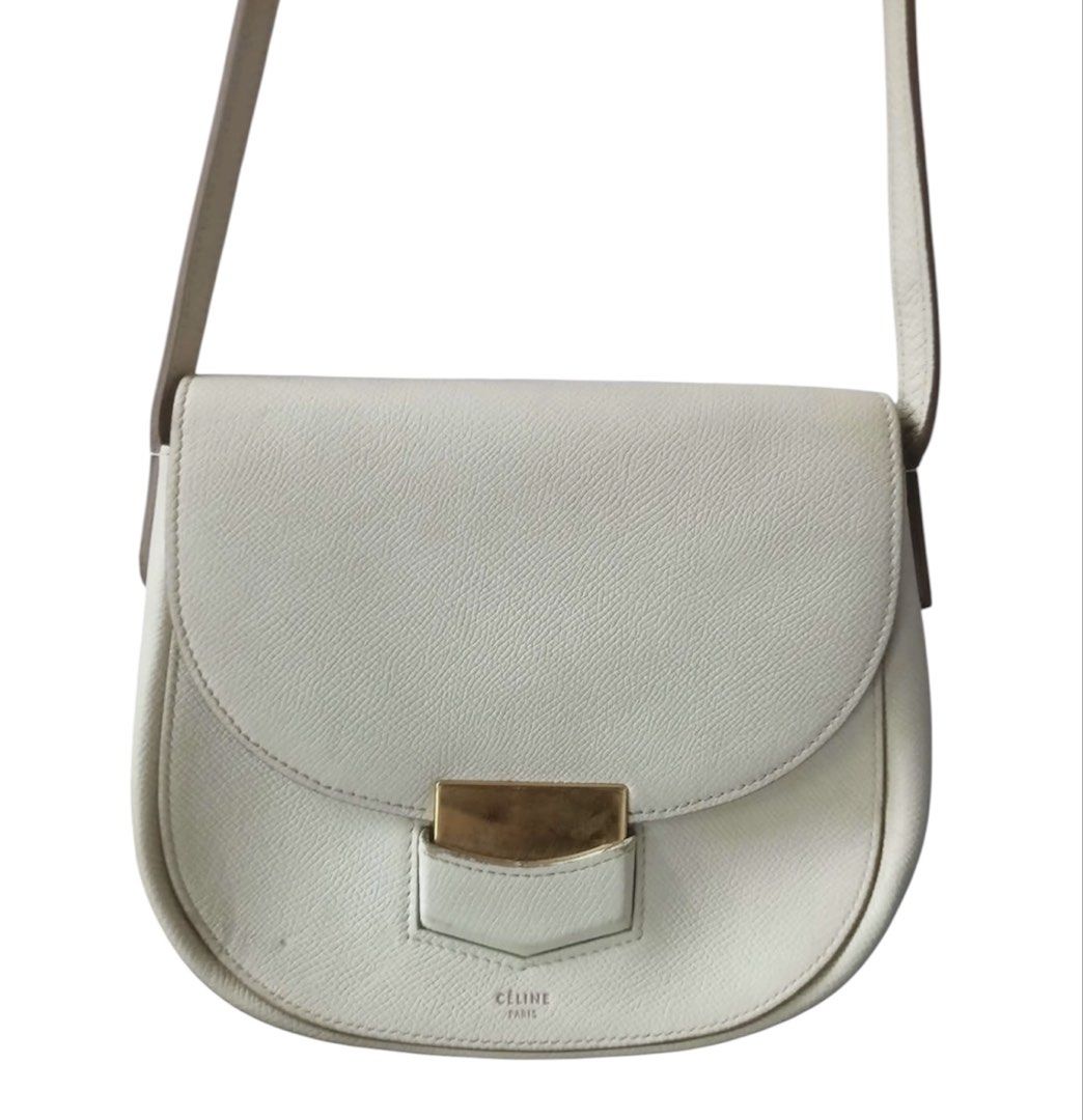 celine 2016 trotteur (Category: Cross-body Bags) located in Lingayen. Submitted by lux_thrift (Listing ID 1465444197, Image 2). Description: location pangasinan celine trotteur by phoebe philo color may vary due to lighting needs cleaning very nice condition pa.