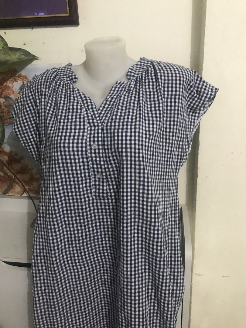 Checked Cotton dress Plus Size XL (Category: Dresses) located in Davao. Submitted by joannen78 (Listing ID 1465392364, Image 3). Description: .