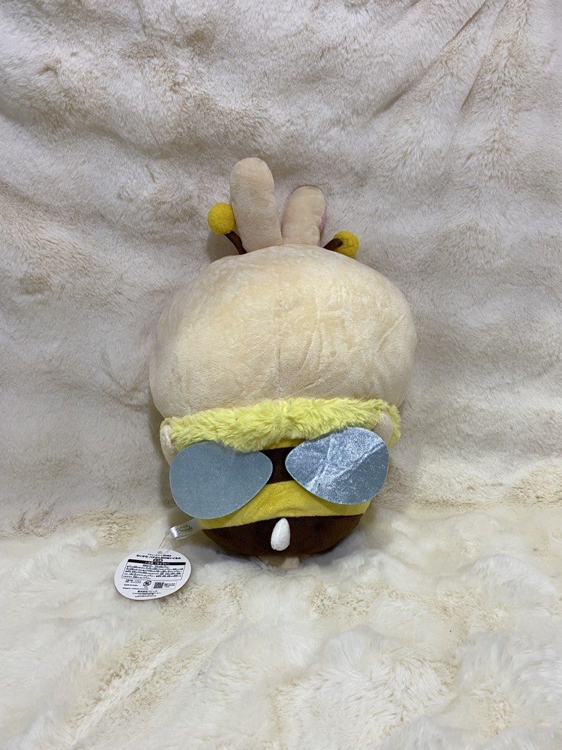 Chiikawa “Usagi” honeybee plush (Category: Plushies & Soft Toys) located in Kalibo. Submitted by ollie_stuffshop (Listing ID 1465406436, Image 2). Description: 36cm x 23cm Before you send your inquiries: ❗️Last Price is already posted ❗️Manage your expectations, WYSIWYG ❗️May need washing ❗️Dropoff is every Wednesday & Sunday.
