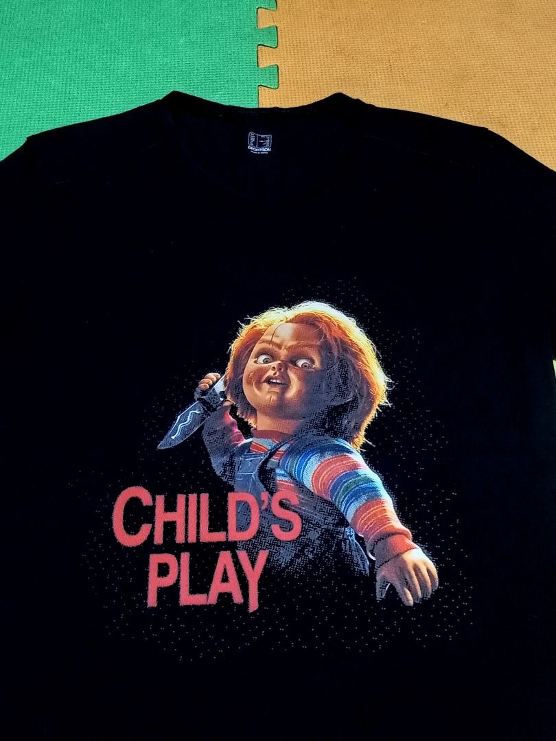 Child's Play Chucky Black Tshirt I Tee (Category: Tshirts & Polo Shirts ) located in Aguinaldo. Submitted by baguioukayukay2600 (Listing ID 1465404132, Image 2). Description: .