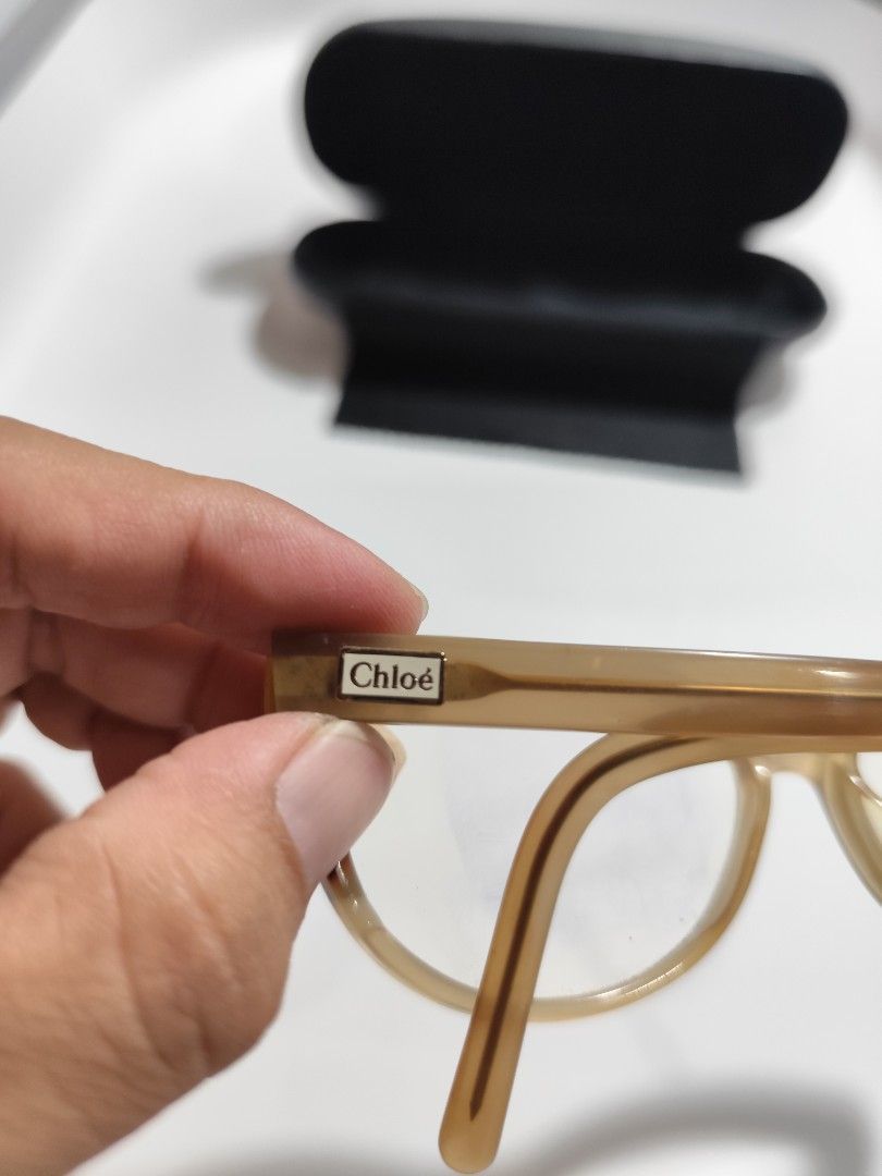 Chloé Frame (Category: Sunglasses & Eyewear) located in Cebu City. Submitted by icoolectnsellect (Listing ID 1465518096, Image 3). Description: Issue: Minor scratch, Dirt and RX lens. Bought at Garage Sale. Authenticity not Guaranteed, di ko alam if legit or Fake. Buy @ your own Risk. All EyeGlasses or Sun Glasses ay may Grado or Prescription Glasses. Please be careful para di masira mata nyo, you can change the lens and frame na lng kunin. Not s