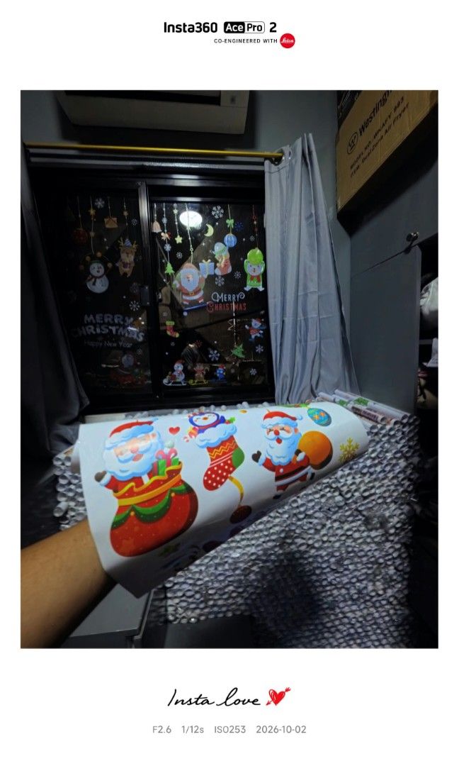 CHRISTMAS Window Stickers (Category: Occasions & Party Supplies) located in Cavite. Submitted by urbandealsphilippines (Listing ID 1465531984, Image 2). Description: 🎄✨ CHRISTMAS WINDOW STICKERS ARE HERE! ✨🎄 Make your home extra festive this Christmas! ❤️🎅 Decorate your windows with beautiful Christmas designs and bring the holiday spirit into your home! Perfect for windows, glass doors, shops, and more! 🎁 🌟 AVAILABLE DESIGNS: Multiple Chris
