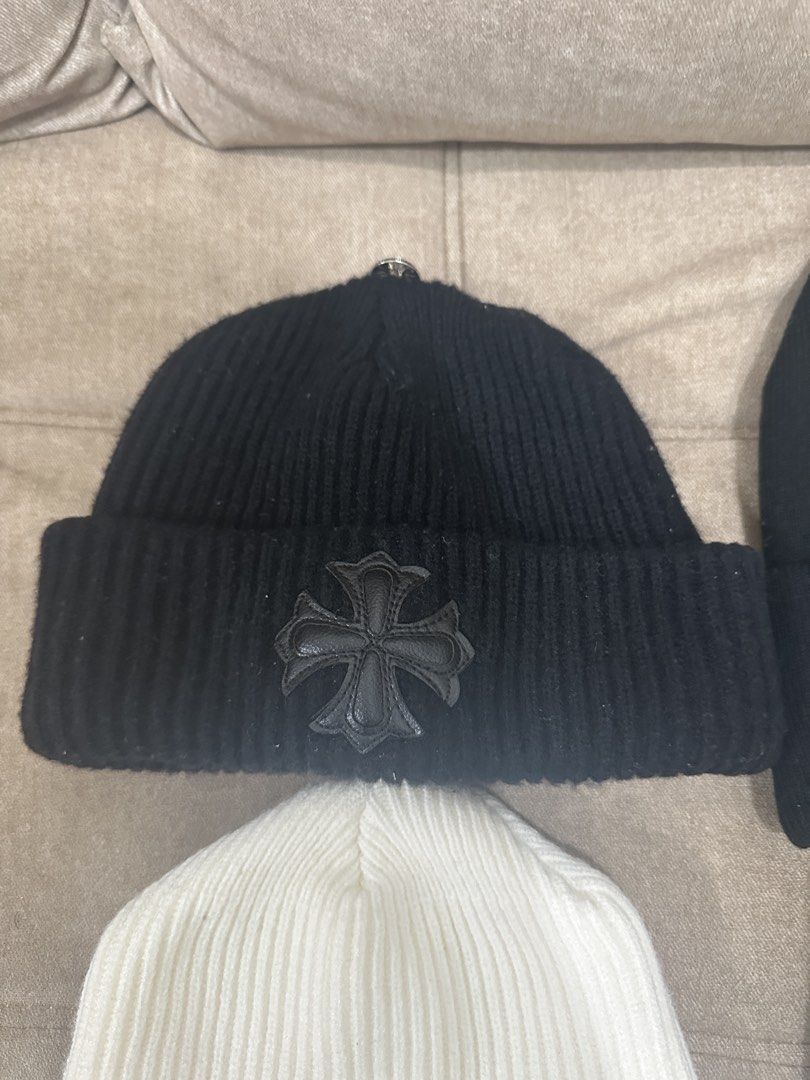 Chrome Hearts Beanie (Category: Caps & Hats) located in Manila. Submitted by andy0729 (Listing ID 1465487633, Image 2). Description: 4 Chrome Hearts beanie All get 1350 1pcs 400.