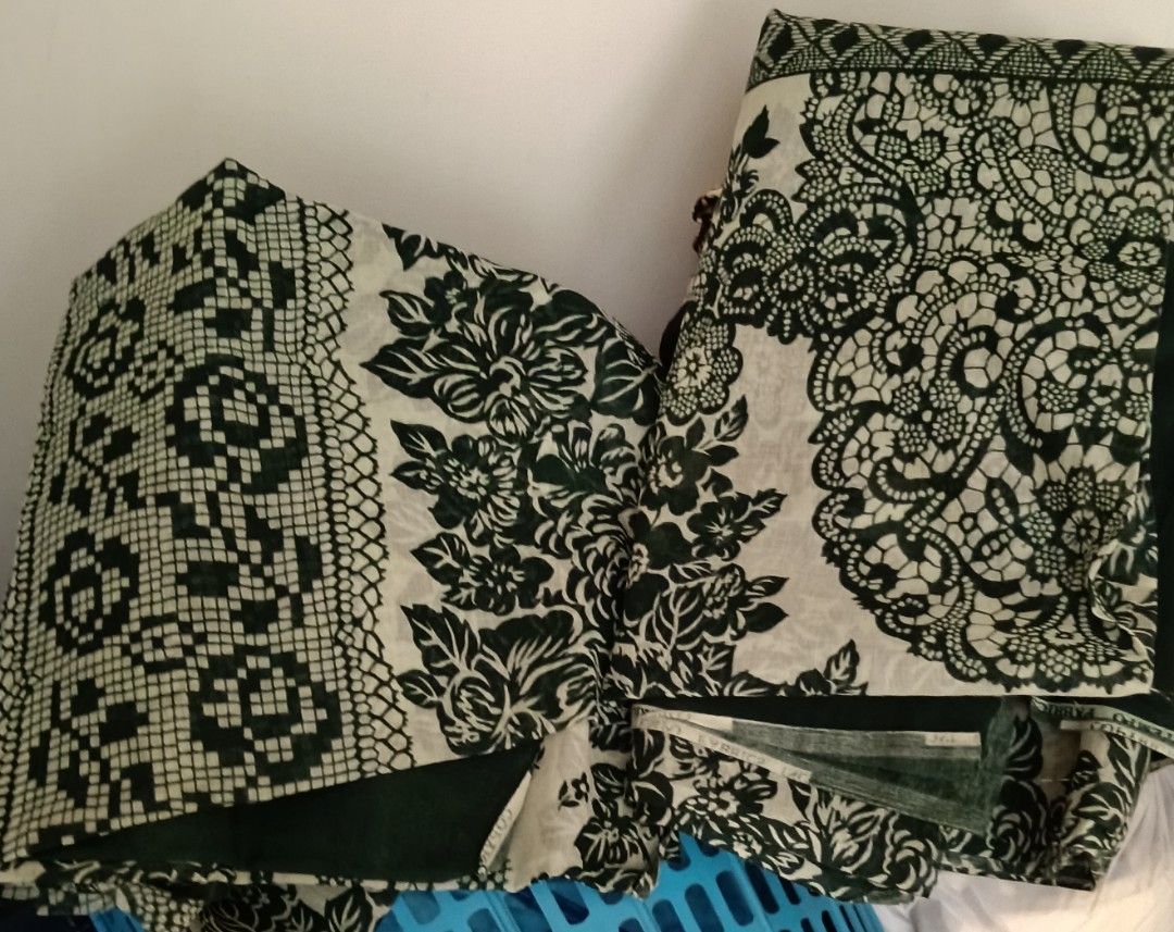 Cloth (Category: Other Tops) located in Singapore. Submitted by 8cherries8 (Listing ID 1465435821, Image 6). Description: batik cloths are rough texture purple cloth is smooth around $10 per pc, depend.
