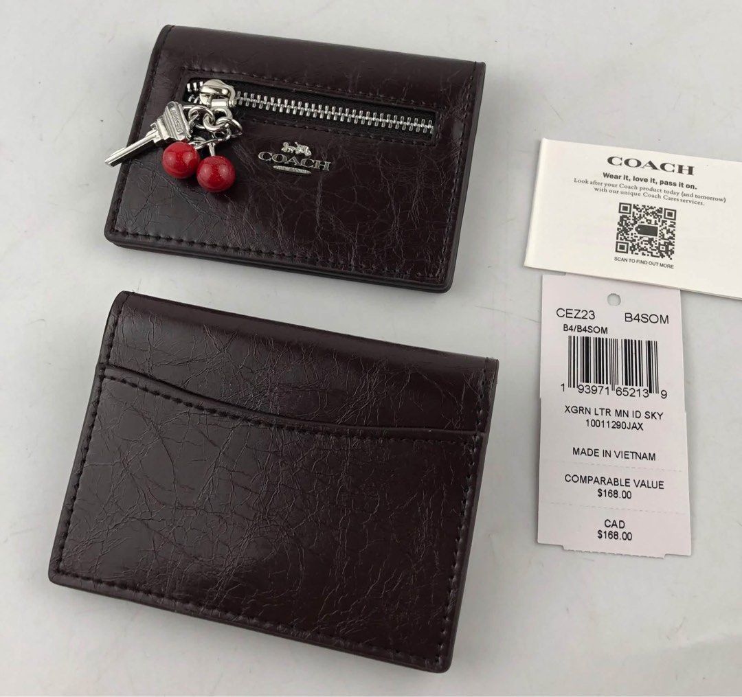 Coach Card Case (Category: Wallets & Card holders) located in Binan City. Submitted by pinkykeenshop (Listing ID 1465388490, Image 3). Description: .