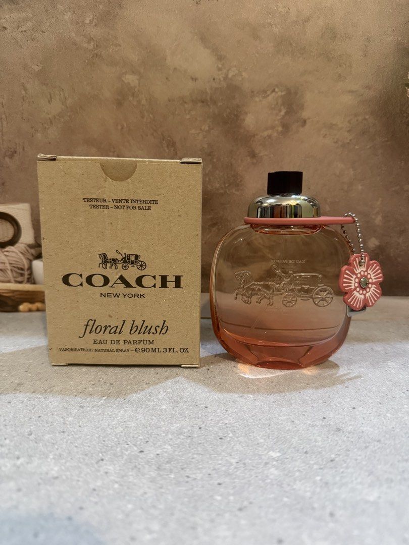 Coach Floral Blush Perfume (Category: Fragrance & Deodorants) located in Paranaque City. Submitted by oommggg (Listing ID 1465561320, Image 1). Description: 100% Original Tester box Perfume is 100% original in tester box. Paranaque area.