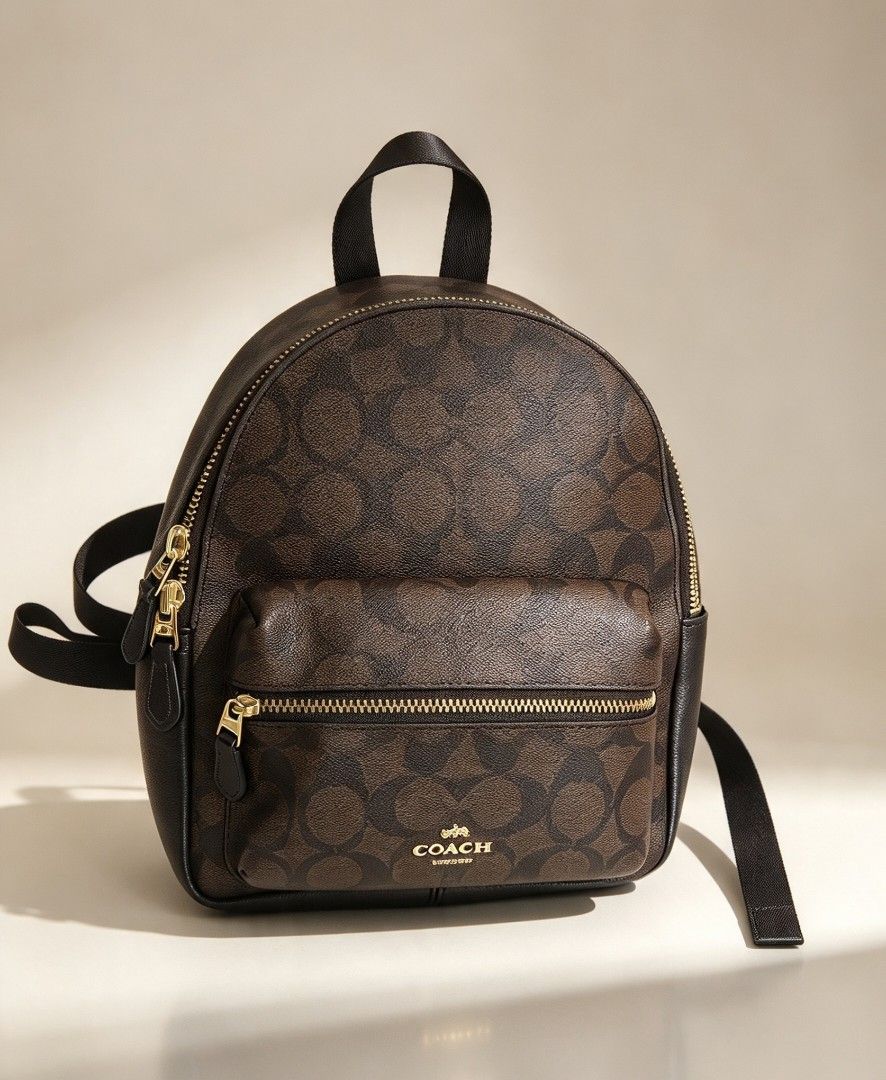 Coach mini backpack charlie (Category: Luxury Bags & Wallets) located in Iloilo. Submitted by khonz (Listing ID 1465411323, Image 1). Description: no flaw.