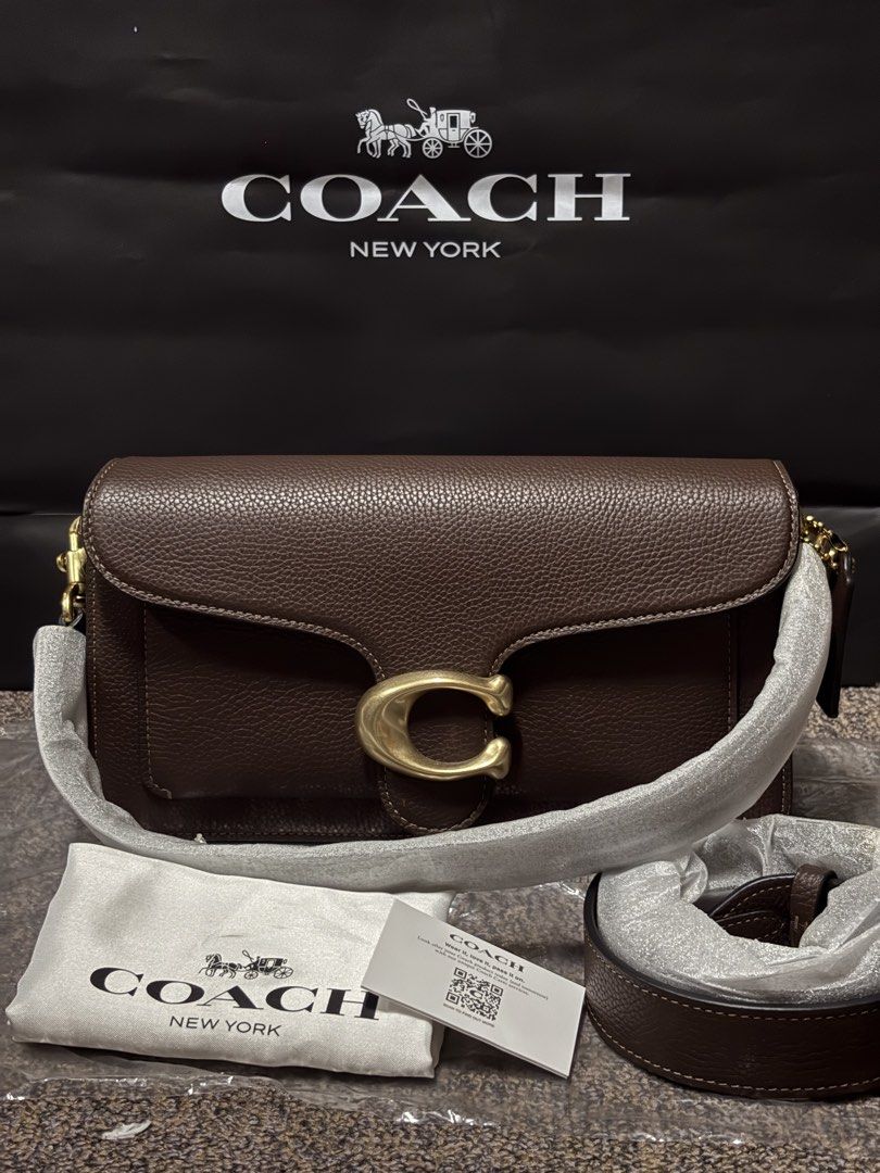 Coach Tabby 26 in Maple (Category: Luxury Bags & Wallets) located in Pasig City. Submitted by madiscarte.ph (Listing ID 1465424182, Image 1). Description: Unused w tag cc and dustbag Can provide proof of purchased Orig!💯.