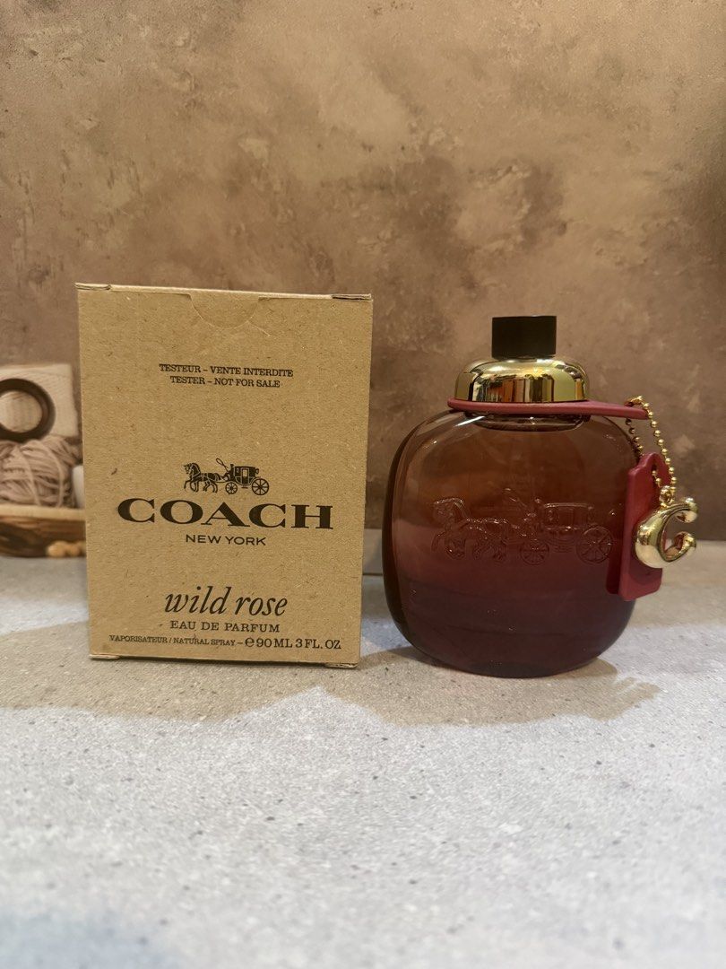 Coach Wild Rose Perfume (Category: Fragrance & Deodorants) located in Paranaque City. Submitted by oommggg (Listing ID 1465561300, Image 1). Description: 100% Original Tester box Perfume is 100% original in tester box. Paranaque area.