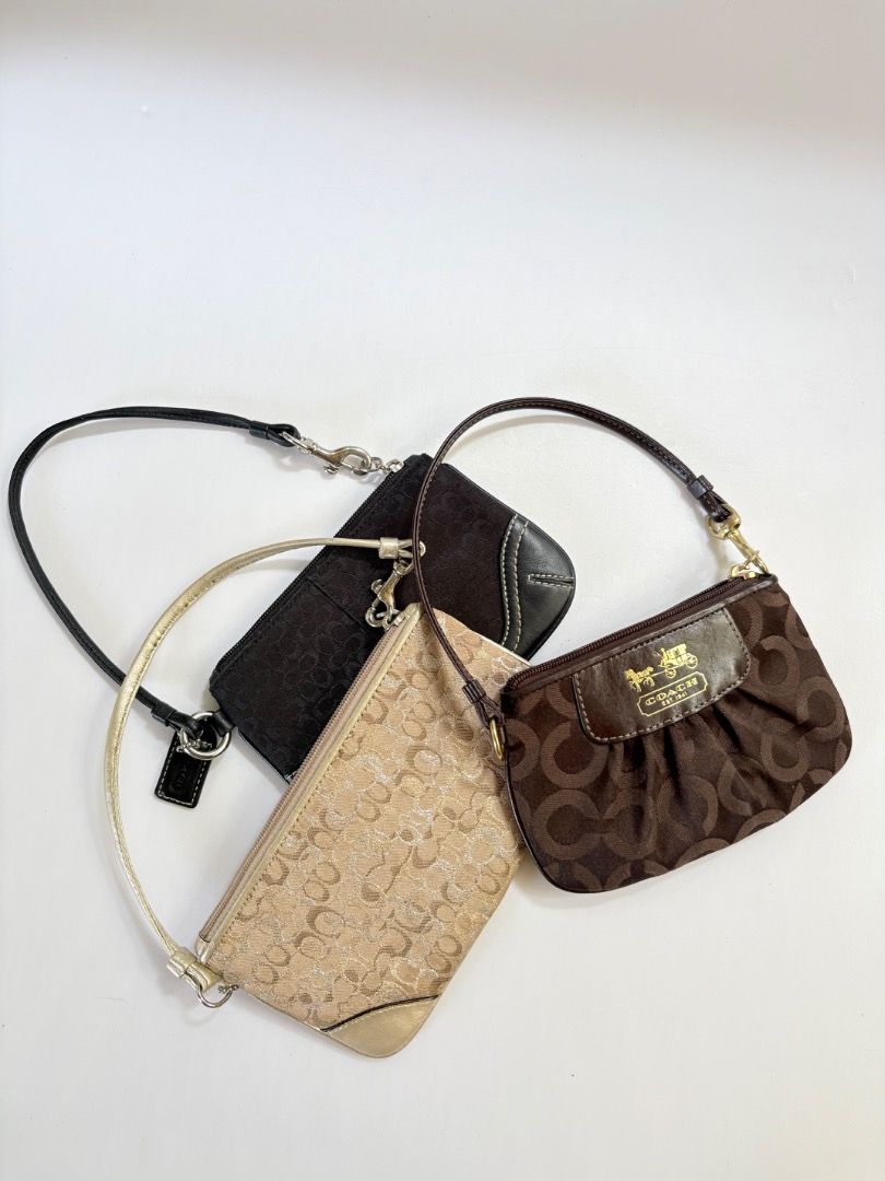 Coach Wristlet (Category: Purses & Pouches) located in Samal. Submitted by selleynxcoach373 (Listing ID 1465405808, Image 1). Description: - Authentic Coach wristlets -1.8k each -Jnt Ship -Bataan loc.