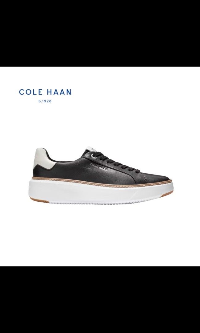 Cole Haan black leather sneakers (Category: Sneakers) located in Quezon City. Submitted by wps_is_phls (Listing ID 1465384522, Image 3). Description: super lightly used bought for 8,500 size US women 6.5c.