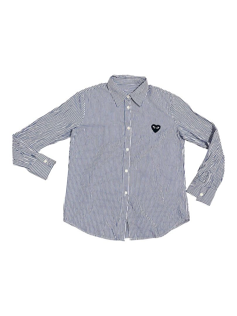 Comme des Garcons longsleeve (Category: Blouses) located in Davao. Submitted by mj_designervintagecurator (Listing ID 1465469853, Image 1). Description: 📌In good condition removed brand tag 📌best fit small to med 📌shoulder 15- bust 38- armpit 16- length 25 inches.