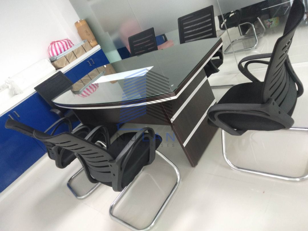 CONFERENCE TABLE (Category: Office Furniture & Fixtures) located in Caloocan City. Submitted by boldwind_7b70cf (Listing ID 1465386708, Image 1). Description: Conference Table Customize Rectangular MFC finish/laminates Custom color.