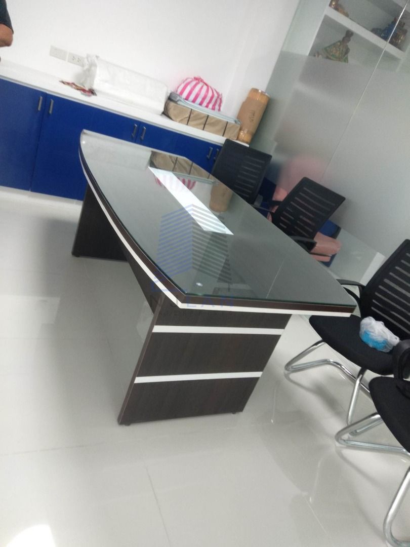 CONFERENCE TABLE (Category: Office Furniture & Fixtures) located in Caloocan City. Submitted by boldwind_7b70cf (Listing ID 1465386708, Image 2). Description: Conference Table Customize Rectangular MFC finish/laminates Custom color.