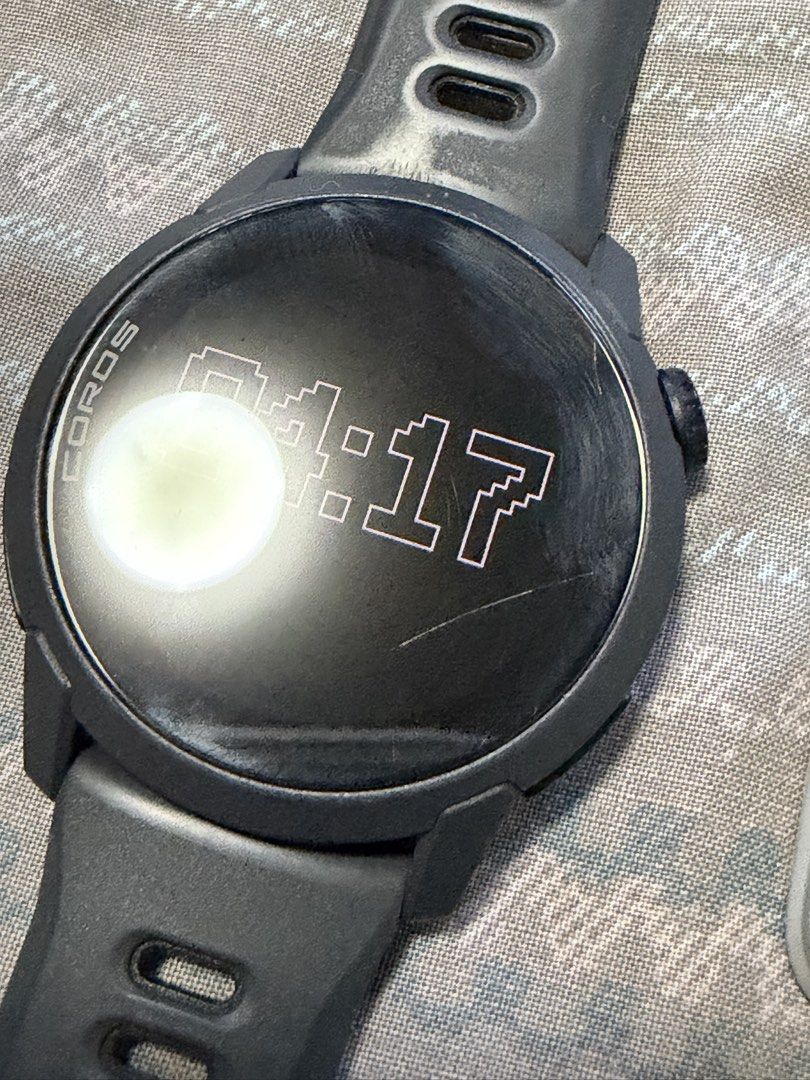 Coros Pace 4 (with scratch) (Category: Wearables & Smart Watches) located in Naga. Submitted by ryan.edmond19 (Listing ID 1465446823, Image 3). Description: .