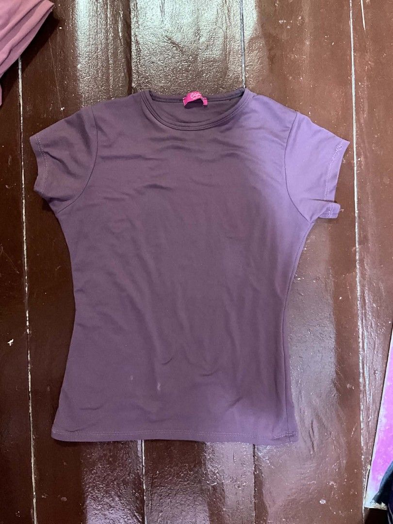 CRIZIA VIOLET DOUBLE LINED TOP (Category: Shirts) located in Manila. Submitted by zesshian (Listing ID 1465508278, Image 1). Description: -free for buyers.