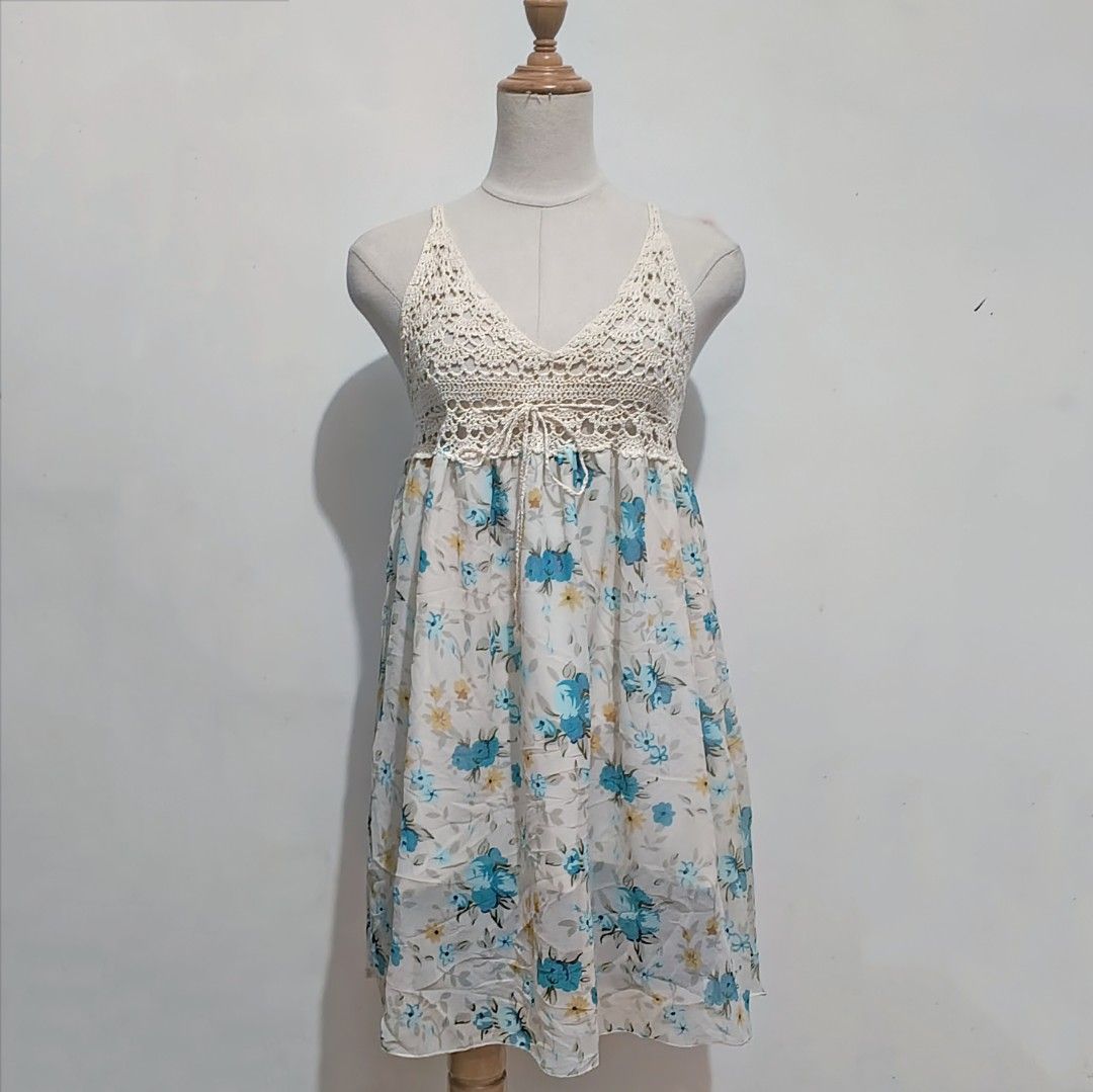 Crochet summer dress (Category: Dresses) located in Tarlac. Submitted by yohfinds (Listing ID 1465438591, Image 1). Description: .