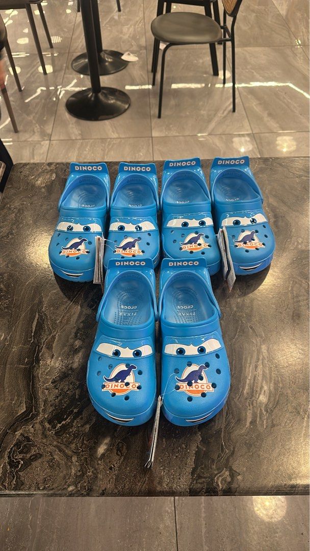 Crocs X Cars Lightning Mcqueen ‘Dinoco’ Clogs (Category: Slippers & Slides) located in Manila. Submitted by sneakersnwhateva (Listing ID 1465482503, Image 1). Description: Crocs X Cars Lightning Mcqueen ‘Dinoco’ Clogs 7 US - 🔖 6,495 only 8 US - 🔖 6,495 only 9 US - 🔖 6,495 only ~ On Hand (Not Preorder) ~ BNDS ~ Complete OG all ~ Guaranteed Authentic DM me for inquiries! 📩.