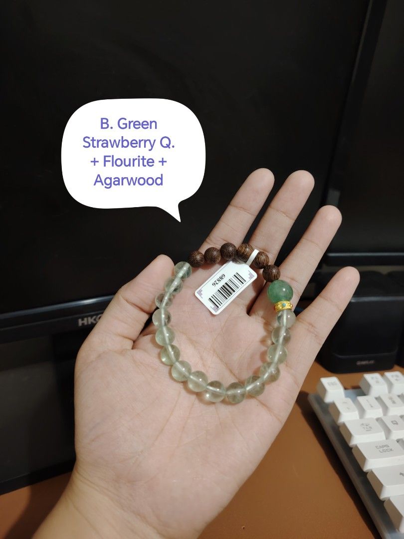 Crystal Bracelet Collection A-E (Category: Bracelets) located in Caloocan City. Submitted by cherishedfinds (Listing ID 1465430456, Image 3). Description: - Real stone - 230 each 💠 2 for 440 💠 3 for 645 - Note: Some beads may have slight imperfections in shape, roundness, or surface details. These are normal characteristics. - Spent 500, get a freebie 🎁 You may add items from my other listings 💯 - Open for take all (10pcs) for 1,990.