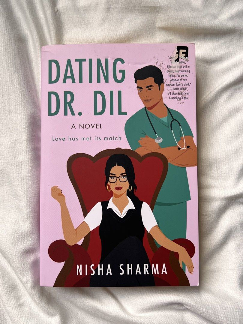 Dating Dr. Dil by Nisha Sharm (Category: Storybooks) located in Manila. Submitted by celestialchapterph (Listing ID 1465535412, Image 1). Description: good reads rating: 3.6 genre: romance condition: mild tanning synopsis: contemporary romantic comedy and a modern retelling of Shakespeare’s The Taming of the Shrew. mop: gcash / paymaya / banktransfer mod: j&t or lalamove 📍Parañaque City.