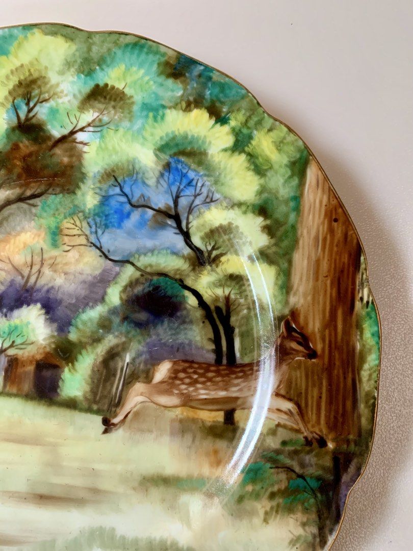 Decorative Plate -8” (Category: Other Kitchenware & Tableware) located in Tandag. Submitted by jeason_22 (Listing ID 1465511172, Image 3). Description: Condition: No cracks, crazing, or chips.. gold rubs observed .