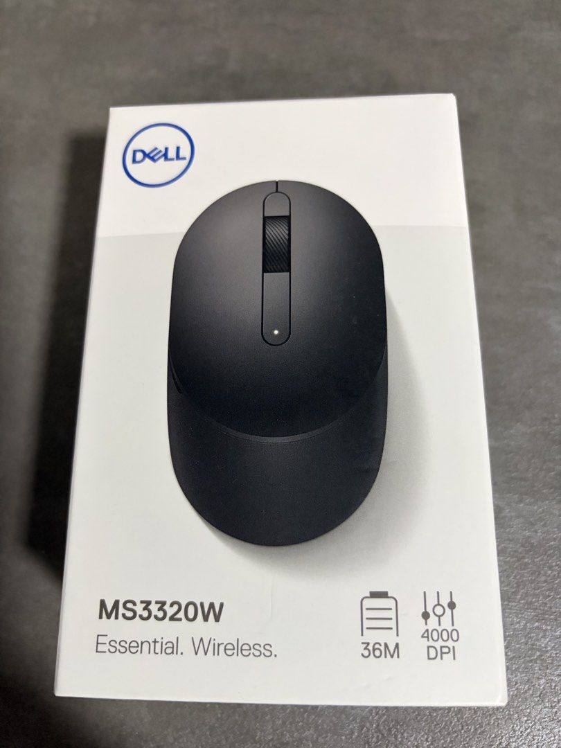 Dell MS3320W Wireless Mouse – Brand New (Category: Mouse & Mousepads) located in Manila. Submitted by tiger_916 (Listing ID 1465445957, Image 1). Description: Dell MS3320W Wireless Mouse – Brand New 💰 ₱1,100 Brand new and unused Dell MS3320W Wireless Mouse. Details: • Dell MS3320W Mobile Wireless Mouse • Brand new / unused • Dual-mode wireless — 2.4GHz USB receiver + Bluetooth • Up to 36 months battery life • 3-button design with scroll wheel • 