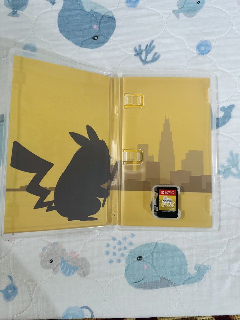 Detective Pikachu Returns - NS1 Japanese Version (Category: Nintendo) located in Dasmarinas. Submitted by chocnutpie (Listing ID 1465417741, Image 2). Description: - Detective Pikachu Returns for Nintendo Switch - Japanese version (but can be played in English - Php800 Loc: Dasmariñas Cavite Shipping thru Lalamove/Grab (buyer will shoulder sf).
