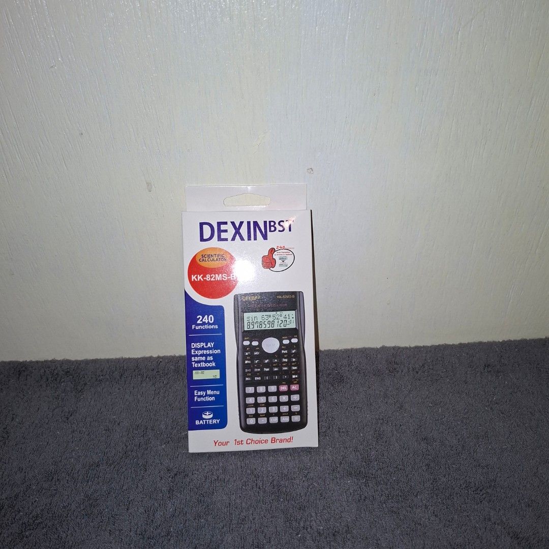 Dexin scientific calculator black casio canon hp sharp (Category: Craft Supplies & Tools) located in Pasig City. Submitted by last_price_posted (Listing ID 1465481279, Image 1). Description: .