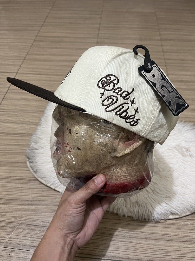 DGK MINDSET TAN & BROWN SNAPBACK HAT (Category: Caps & Hats) located in Makati City. Submitted by lilmissgirl (Listing ID 1465576687, Image 3). Description: DGK MINDSET TAN & BROWN SNAPBACK HAT The tan and brown Mindset snapback hat from DGK is perfect for any casual outfit. A brown bill and embroidered graphics stand out against the tan crown for a bold yet classic look. The embroidery featured throughout the hat’s upper portion showcases a pair
