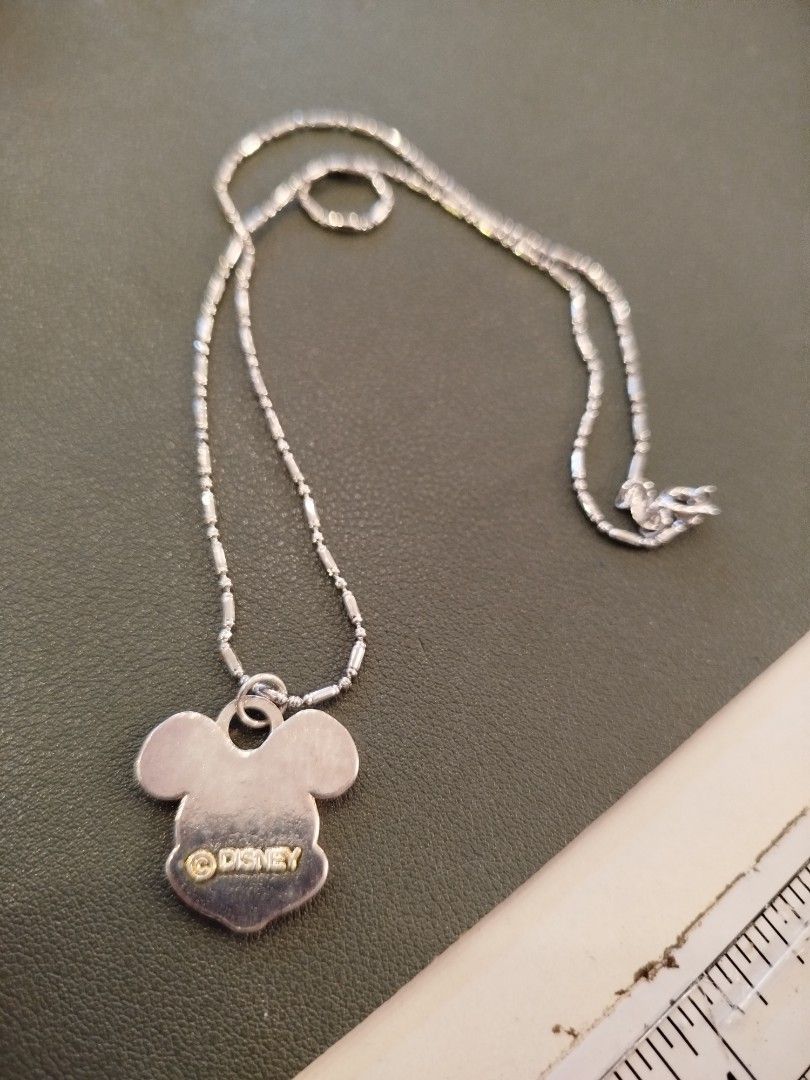 Disney Mickey mouse necklace (Category: Necklaces) located in Quezon City. Submitted by toys_r_here (Listing ID 1465454855, Image 2). Description: GOOD FOR GIFT AND COLLECTION as is po Good condition First to pay gets the item pa check nalng sa pic yun condition pm me for questions ship pwede lalamove or jnt qc and marikina area.