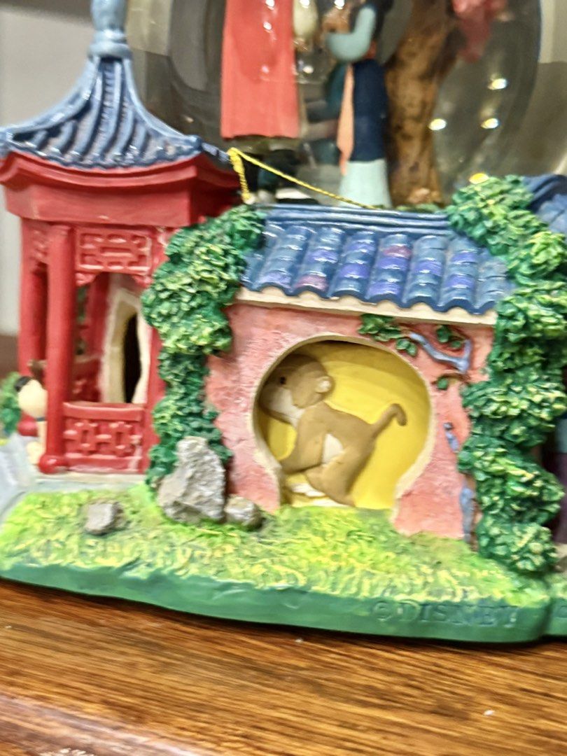 Disney Mulan Rotating Musical Snow Globe (Category: Vintage Collectibles) located in Manila. Submitted by blueseamarketing (Listing ID 1465505247, Image 3). Description: No box Rotates.