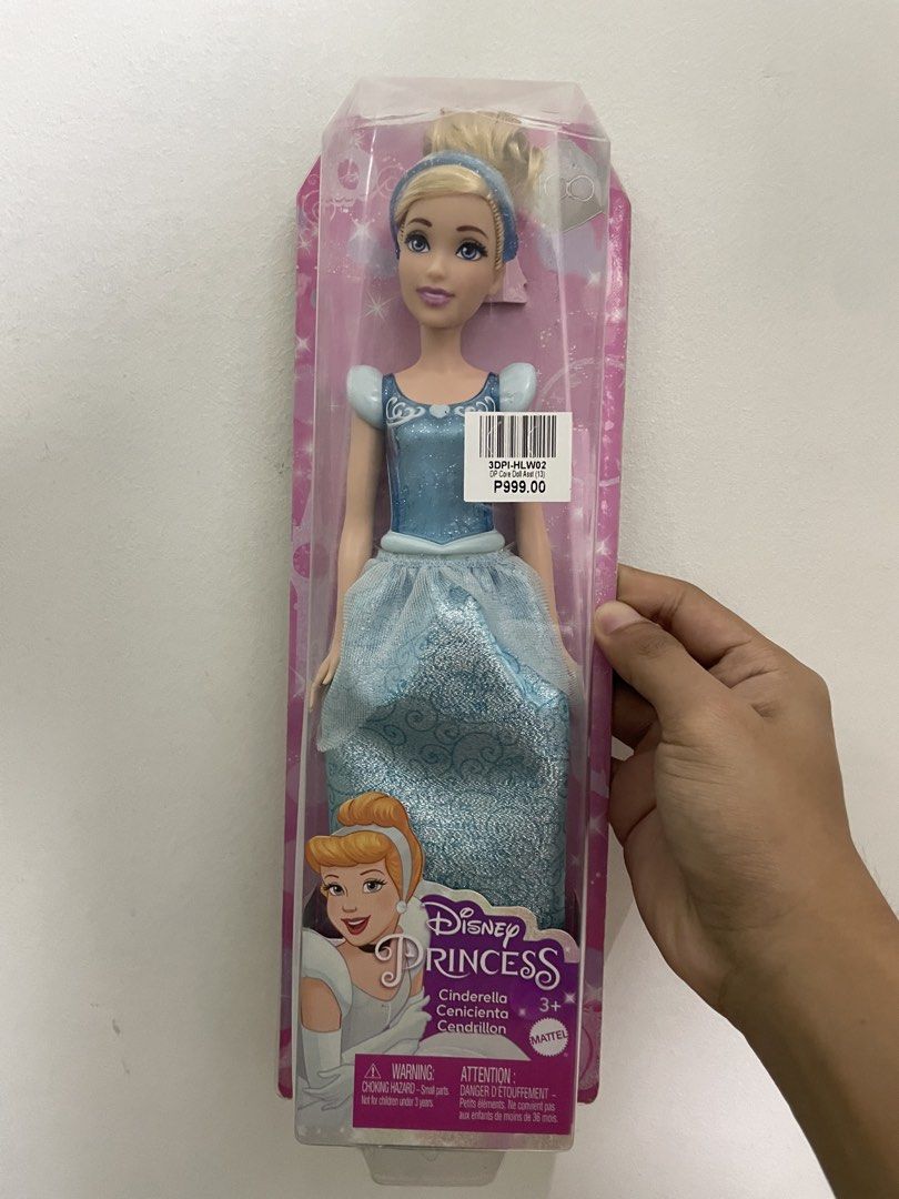 Disney Princess Cinderella Doll (Category: Kids Toys) located in Quezon City. Submitted by upcyclehub (Listing ID 1465394089, Image 3). Description: Brand new, never removed from box. Mattel doll..