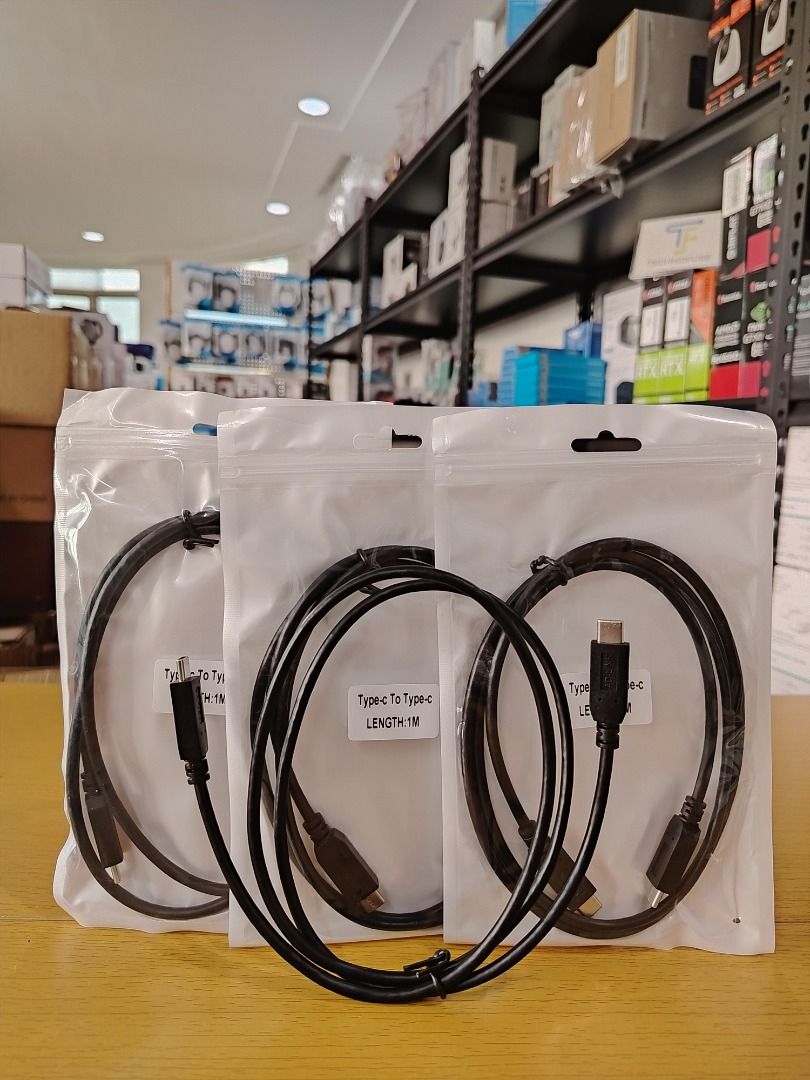 D-Link (CC1) 1m USB-C to USB-C Cable (Category: Chargers) located in Pasig City. Submitted by technofuseofficial (Listing ID 1465451132, Image 3). Description: D-Link (CC1) 1m USB-C to USB-C Cable Brand New and Original Items Store Location: 3Rd Floor Unit 303, 604 Shaw Boulevard, Barangay Kapitolyo, Pasig City Same Day Delivery: - Lalamove delivery within Metro Manila - For walk-ins: Always PM first for item availability - We are also open for n